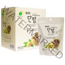자연루 촉촉한 단밤, 80g, 6개