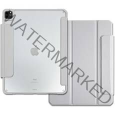 라이노핏 클리어쉴드 버클 탈착형 태블릿 케이스, 라이트 그레이