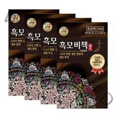 리엔 흑모비책 골드 흑갈색 90g 4개, 상세페이지 참조, 상세페이지 참조