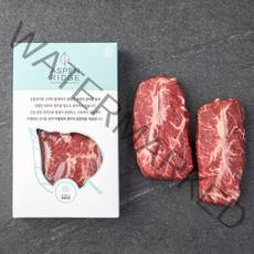 푸드랩플러스 아스펜릿지 미국산 초이스 부채살 스테이크용 (냉장), 300g, 1개
