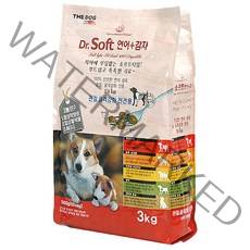 더독 닥터소프트 애견용 소프트사료, 1개, 3kg, 연어 + 감자