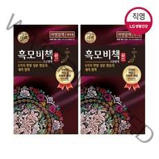 리엔 흑모비책 골드 염색약 자연갈색 90g X 2개, 단품