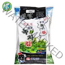 성경식품 지도표 성경 녹차김, 60g, 10개