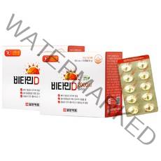 일양약품 비타민D 2000IU 플러스 50g, 100정, 2개