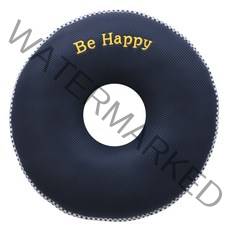 이솔홈 에어메쉬 기능성 원형 도넛방석, 네이비