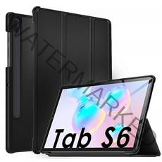 갤럭시탭S6 10.5 SM-T860 T865 북커버 스마트케이스, 핫핑크