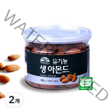 [오가닉스토리] 유기농 생아몬드, 160g, 2개