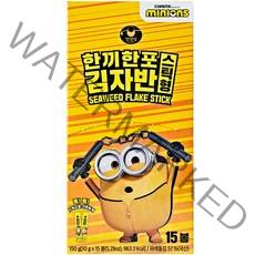 만전김 미니언즈 한끼한포 스틱 김자반, 150g, 1개