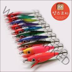 키우라 아이비 레이저 수평 에기 꾸꾸미 갑오징어 문어 UV 야광 케이무라 에기, 002 수박