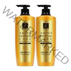 엘라스틴 아미노펩타이드 고영양 모발케어 샴푸 600ml, 2개