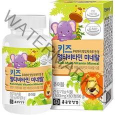 종근당건강 키즈 멀티비타민 미네랄, 60정, 1개