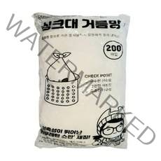 블루무역 배수구거름망 대형, 200매입, 1개