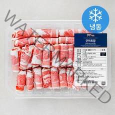 굿미트찹 우삼겹 돌돌말이 구이용 (냉동), 1kg, 1개