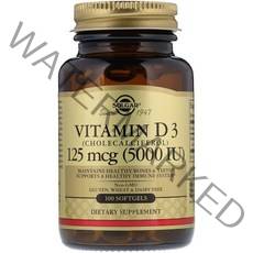 솔가 비타민 D3 5000 IU 소프트젤, 100개입, 1개