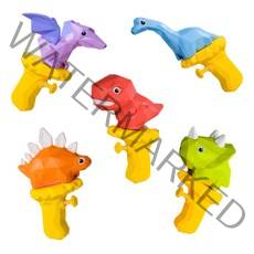 [로앤제이] 미니 공룡 물총 파스텔 동물 캐릭터 워터건 9종 어린이물놀이 장난감, 공룡물총(5종세트)