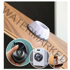 TORIMALL 세탁기 건조기 냉장고 충격 부식 방지 받침대 1세트, 세탁기받침대4P 세트(그레이)