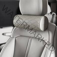 메이튼 프리미엄 메모리폼 차량용 목쿠션, 미스티그레이, 1개