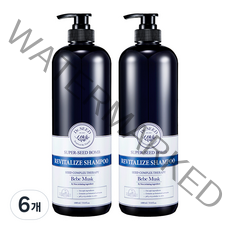 닥터시드 슈퍼시드밤 리바이탈라이즈 샴푸 베베머스크, 1000ml, 6개