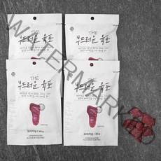 THE 부드러운 육포 오리지널 30g, 4개