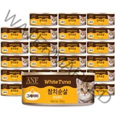 ANF 고양이 참치순살 그레이비캔, 참치, 80g, 24개