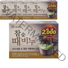 무궁화 참숯 때비누, 100g, 5개