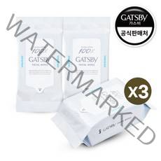 갸스비 훼이셜 페이퍼 쿨 타입 대용량 42매 3개, 단품, 단품