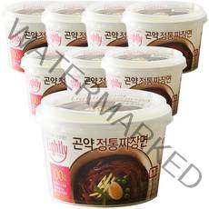 라이틀리 곤약 정통 짜장면, 228g, 8개