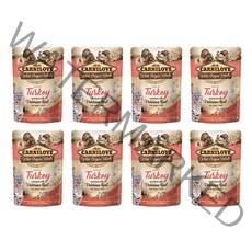 카니러브 고양이 주식 파우치 8p, 85g, 칠면조, 8개