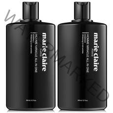 마리끌레르 미라클 옴므 올인원, 200ml, 2개