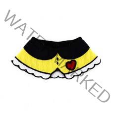 도그아이 강아지 고양이 케이프 스카프 M, 옐로우, 1개