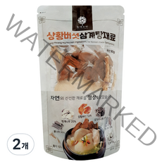 상황버섯삼계탕재료, 2개, 90g