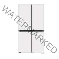 삼성전자 비스포크 프리스탠딩 4도어 냉장고 875L 방문설치, 코타 화이트, RF85B911101