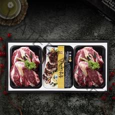 횡성한우 본가누리 갈비혼합세트 10호(1.7kg) 1등급 한우 등심 떡갈비 선물세트