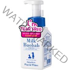 밀크바오밥 베이비 앤 키즈 티어프리 페이셜 폼 오렌지향, 300ml, 1개