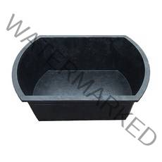 사각 고무 다라, 검정