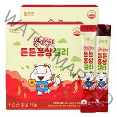 함소아 홍키통키 유아용 튼튼 홍삼젤리, 30포, 600g, 2박스