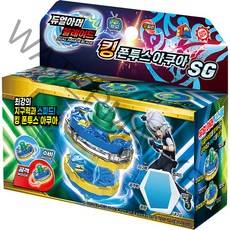 듀얼아머블레이드 아동용 킹 폰투스 아쿠아 SG 배틀팽이 세트, 혼합색상