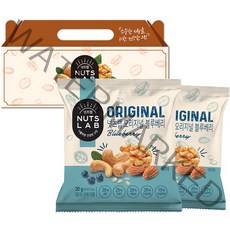 넛츠랩 오리지널 블루베리 견과 선물세트 20g x 20p, 400g, 1세트
