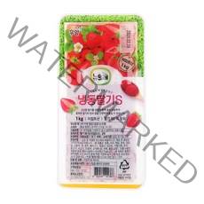[소담푸드] 뉴뜨레 냉동딸기S 1kg / 이집트산 가당딸기 딸기청 드라이아이스포장, 2kg(1kgx2팩), 2개