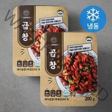 싱글팩토리 참숯 직화 곱창 (냉동), 200g, 2개