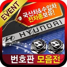 VIP 번호판 가드모음전-국산차 수입차 총집합, 13번-BMW-실버[롱]