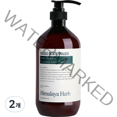 나드 바디워시 티트리로즈마리향, 1000ml, 2개