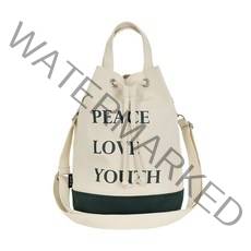 아이홉소 레터링 슬링백