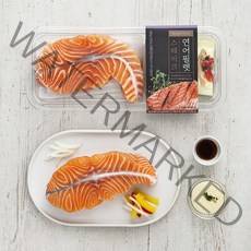 한끼연어 스테이크용, 200g, 1개
