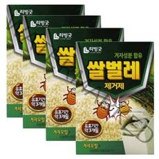 리빙굿 쌀벌레 쌀바구미 화랑곡나방 퇴치제, 1개입, 4개