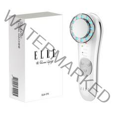 엘르 갈바닉 고주파 얼굴 피부 마사지기 ELB-270, 화이트