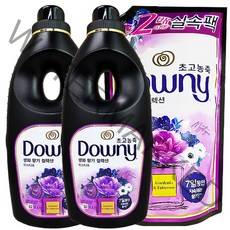 다우니 초고농축 섬유유연제 미스티크 1L x 2개 + 1.6L, 1세트