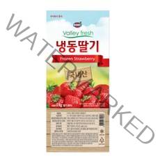 동서식품 리치스 냉동딸기(가당) 1kg, 1개, 1000g