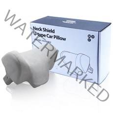 나만의차 U타입 넥쉴드 각도조절 목쿠션, 그레이, 1개