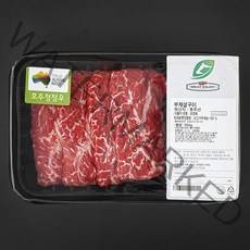 미트엔조이 호주산 부채살 구이용 (냉장), 300g, 1개